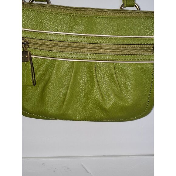 A Relic Crossbody Purse Olive Green Organizer Cottage Core Retro Adjustable - Picture 6 of 13